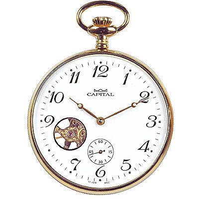 Pocket watch Capital Man Tasca in Steel TC140-1RZO - TC140-1RZO